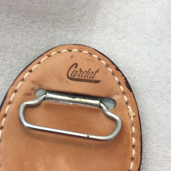 Vintage Leather Cardat Buckle - Picture 4 of 5